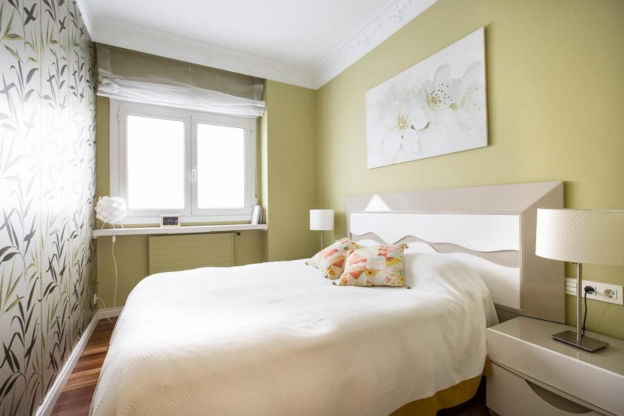 Habitacion En Vivienda Gran Via Bilbao Bagian luar foto