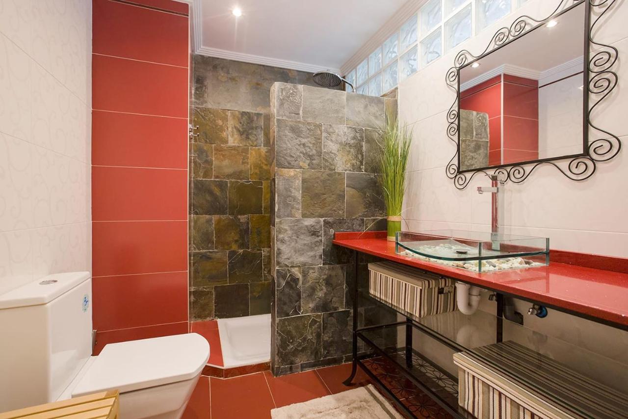 Habitacion En Vivienda Gran Via Bilbao Bagian luar foto