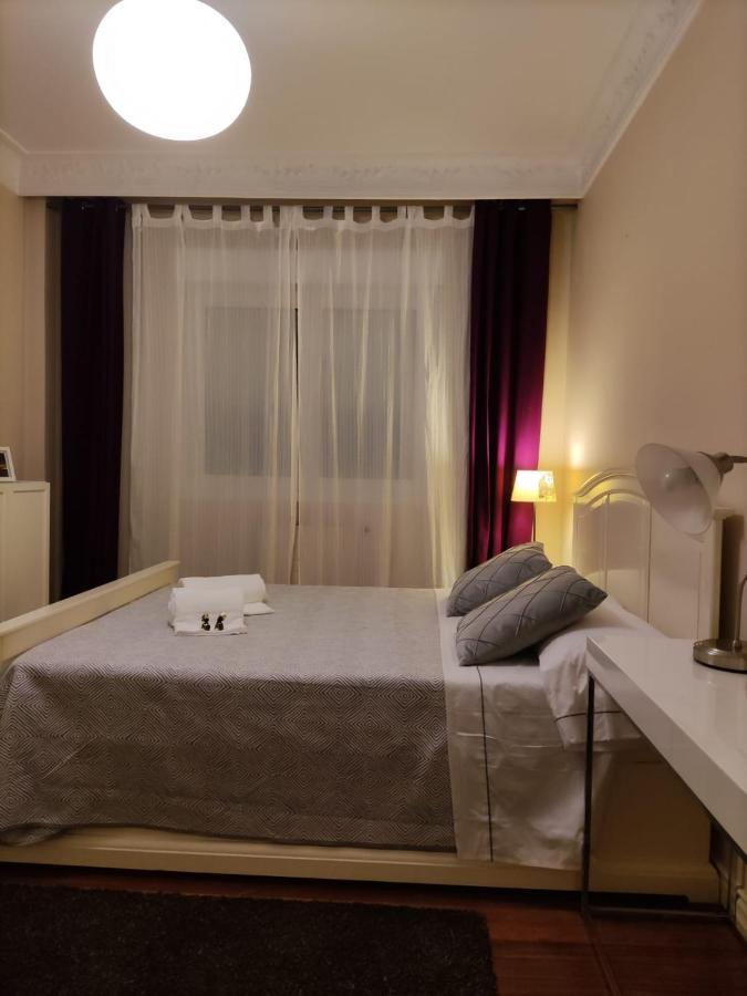 Habitacion En Vivienda Gran Via Bilbao Bagian luar foto